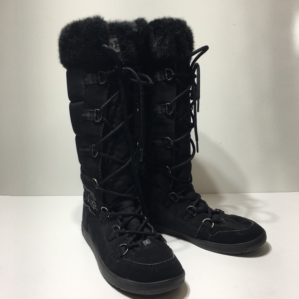 DC Tall Chalet Slim Snow Boots Size 10